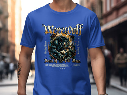 Werewolf Beast of the Full Moon graphic t-shirt product