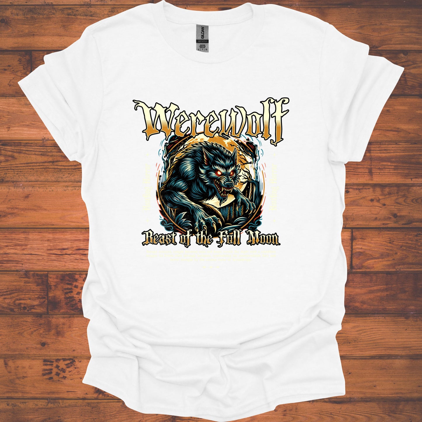 Werewolf Beast of the Full Moon Graphic T-Shirt product type
