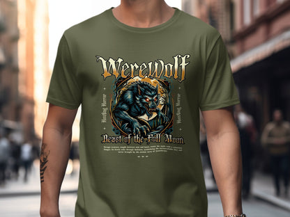 Werewolf Beast of the Full Moon Horror Shirt product