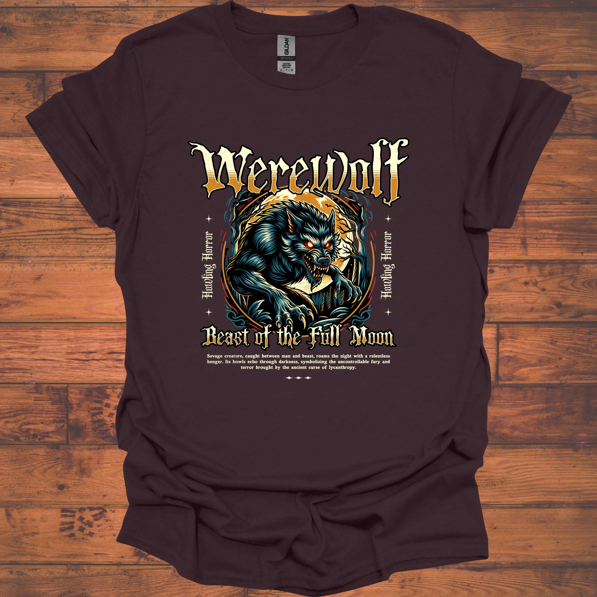 Werewolf Beast of the Full Moon Graphic Tee product