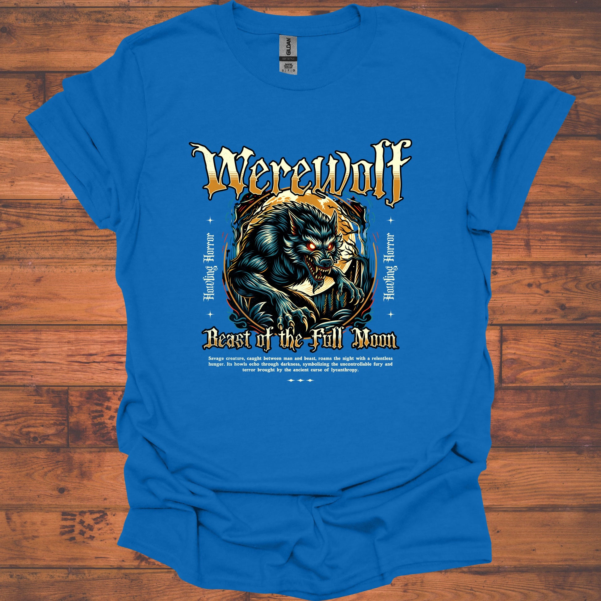 Werewolf Beast of the Full Moon Graphic T-Shirt product