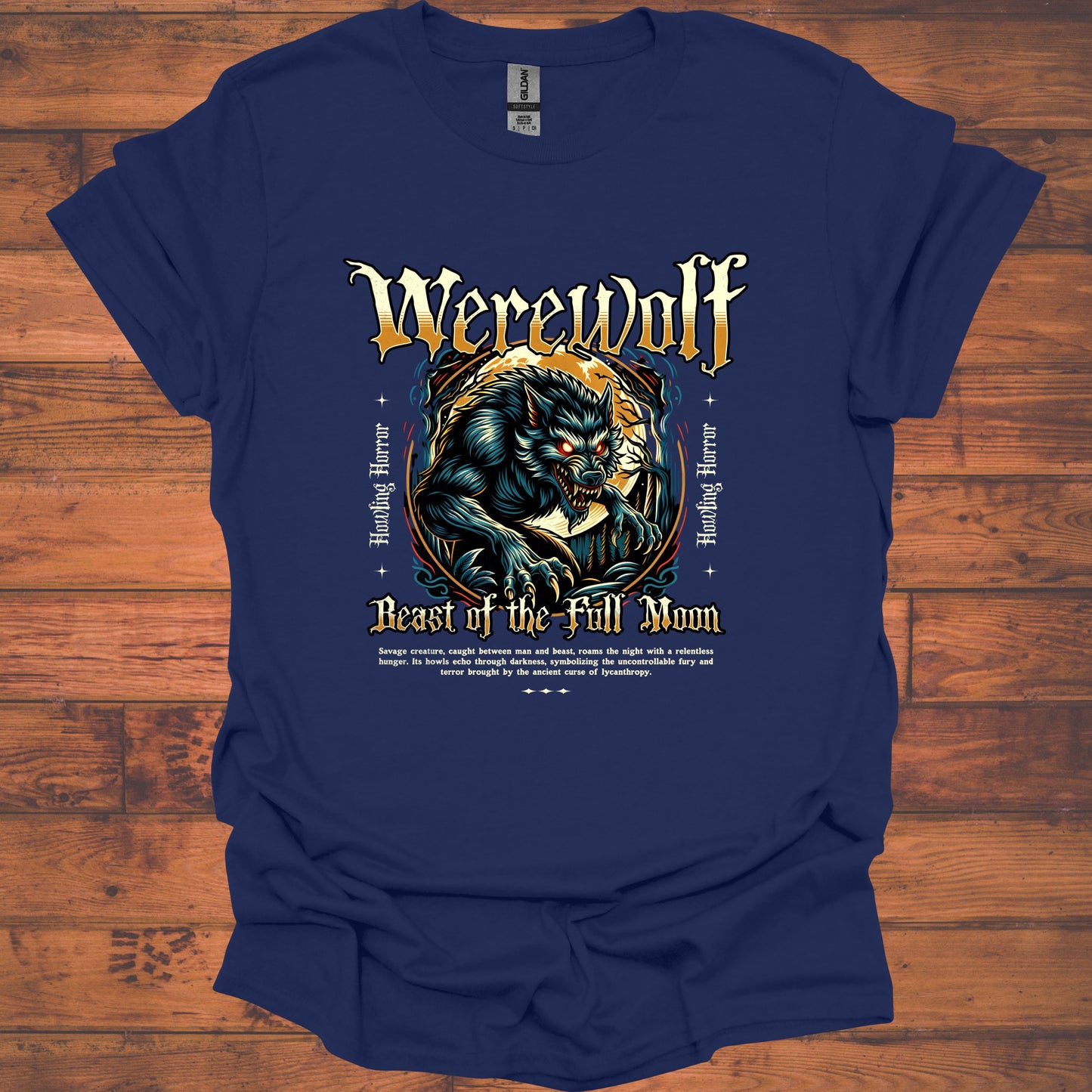 Werewolf Beast of the Full Moon T-shirt product