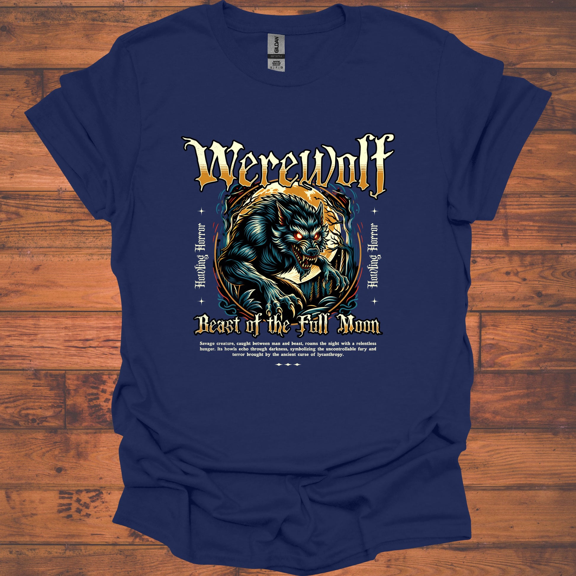Werewolf Beast of the Full Moon T-shirt product
