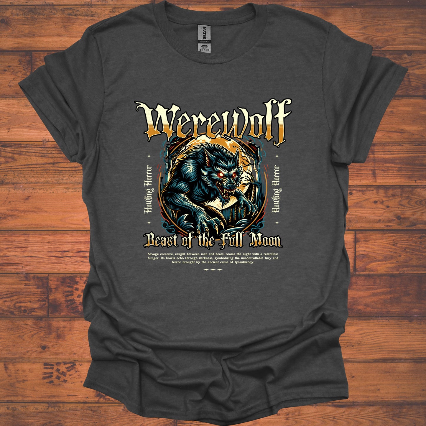 Werewolf Beast of the Full Moon Graphic Tee product