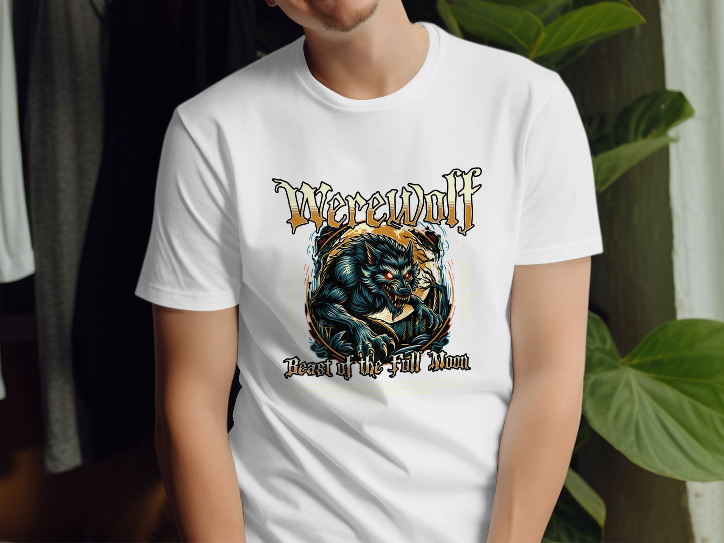 Werewolf Beast of the Full Moon Graphic Tee product