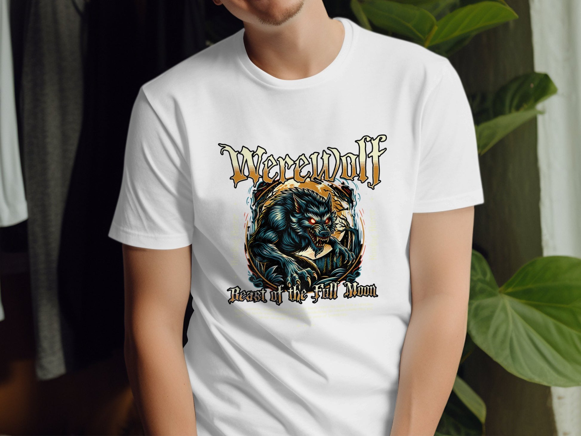 Werewolf Beast of the Full Moon Graphic Tee product
