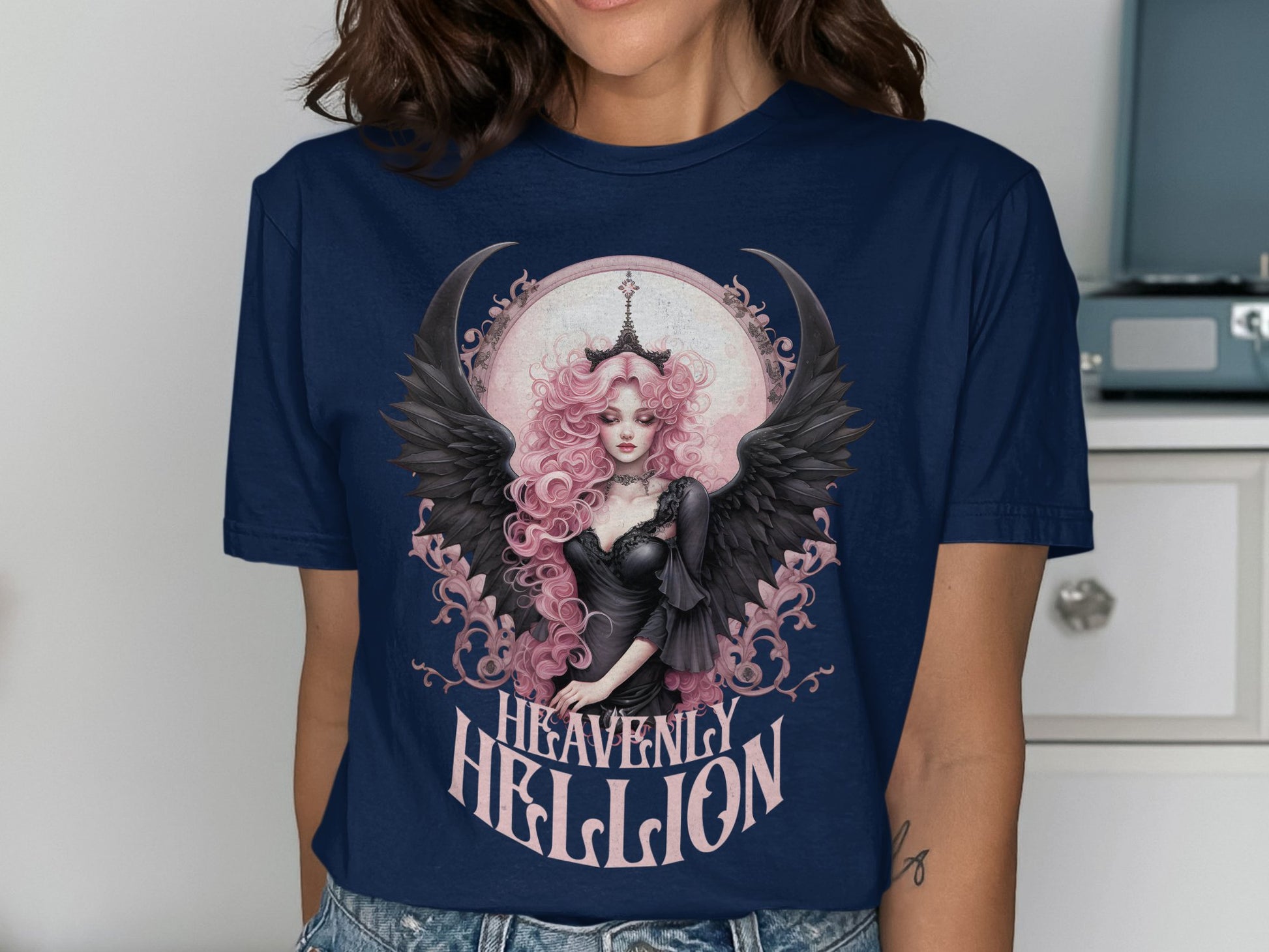 Heavenly Hellion Angel Graphic Tee product